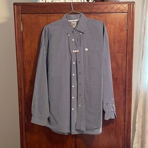 Cinch long sleeve button down shirt - XL